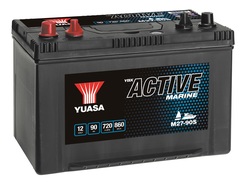 Yuasa M27-90S Active Marine Start Battery 12V 90Ah 720A OBS.Pallfrakt (15)